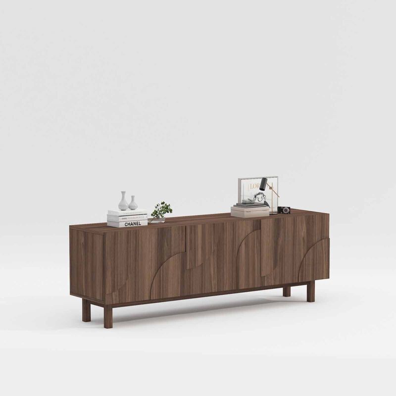 MUZE Tv Console - Walnut GIANA-image 2