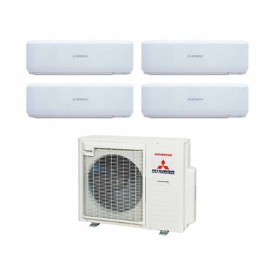 MHI Mhi Scm 8kwh Condenser Unit System 4 (9000btu X 3, 24000btu) SCM80YS-W+ SRK10YVS-W X 3/SRK24YVS-W