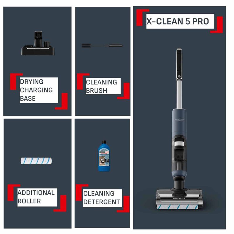 TEFAL X-clean 5 Pro Wet & Dry Handstick Vacuum GF5436-image 2