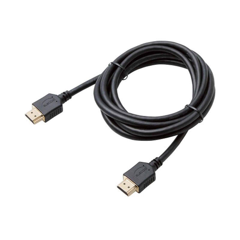 ELECOM 2m High Speed Hdmi Cable 10.2 Gbps DH-HD14ER20BK-image 2
