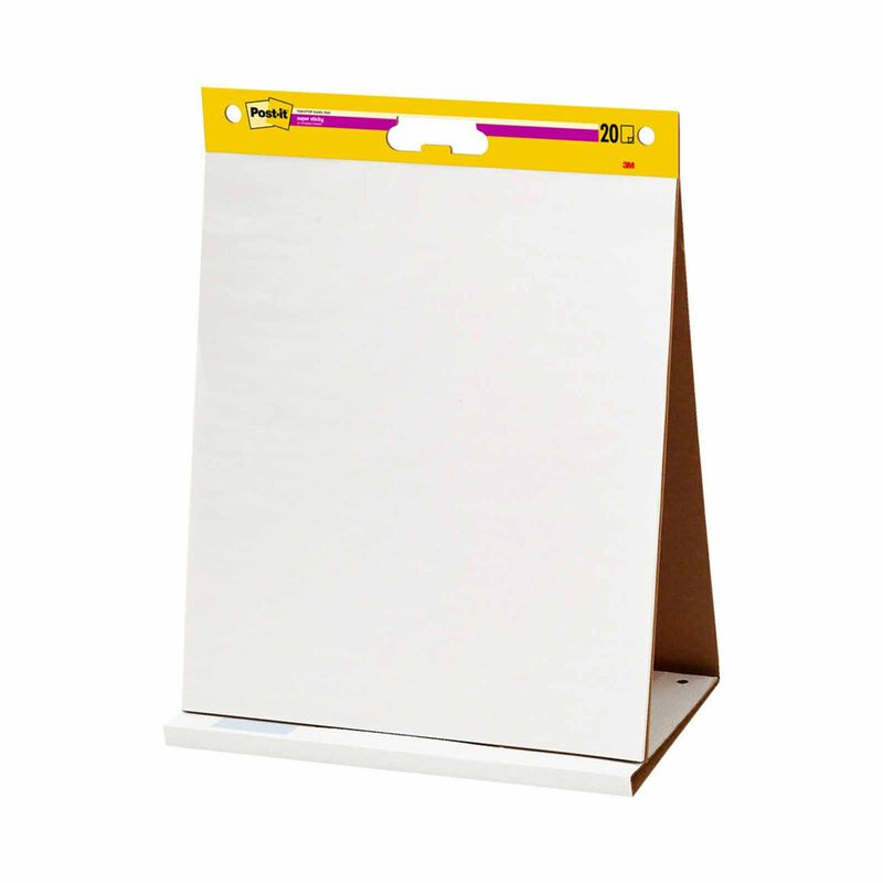 3M POST-IT Easel Pad Tabletop 20x23in 563R-image 1