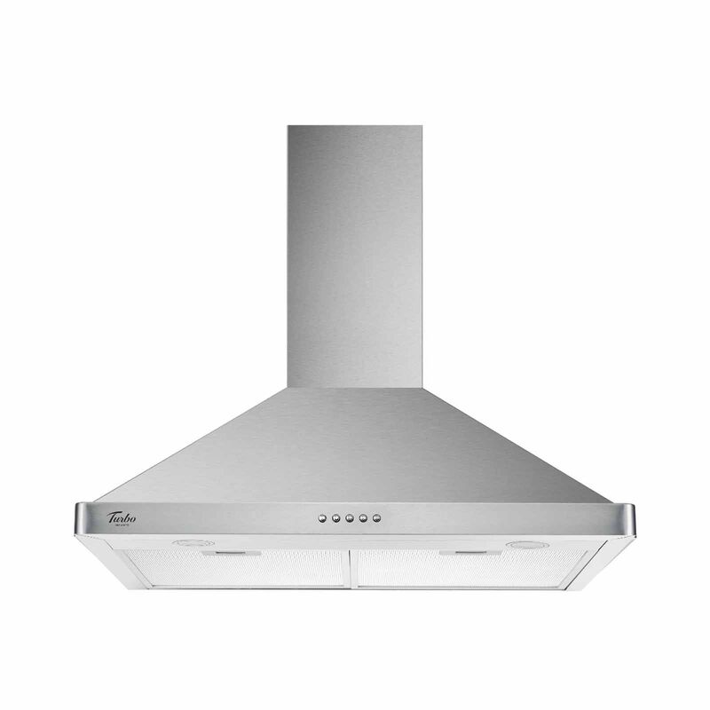 TURBO Chimney Hood (60am) - Stanless Steel (exclude Installation) TM600-60SS-image 1