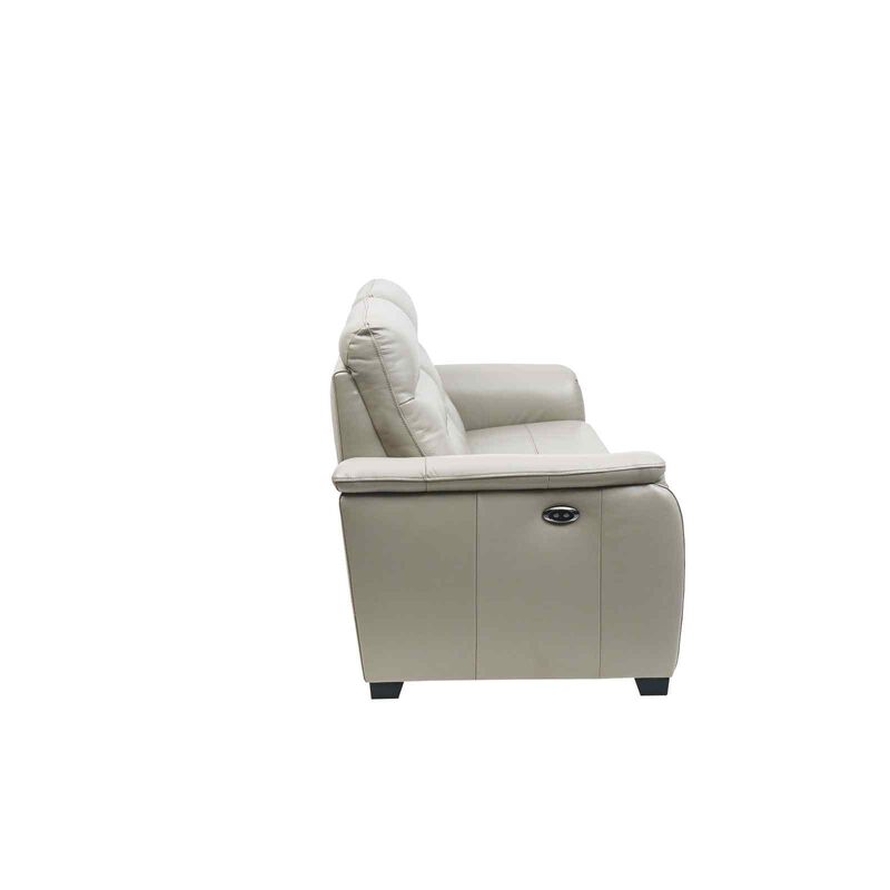 3rr Seater (fl-m) Grey Full Leather Incliner Sofa METROPOLIS-image 3