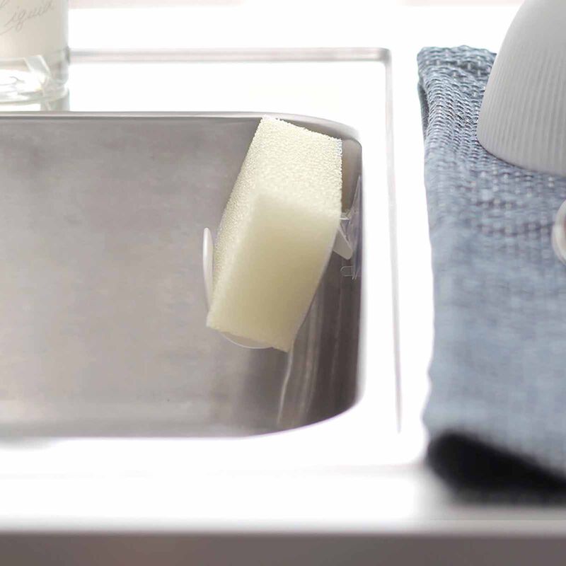 MARNA Anti-bacterial Sponge Holder (65x66x70mm) K754-W-image 7