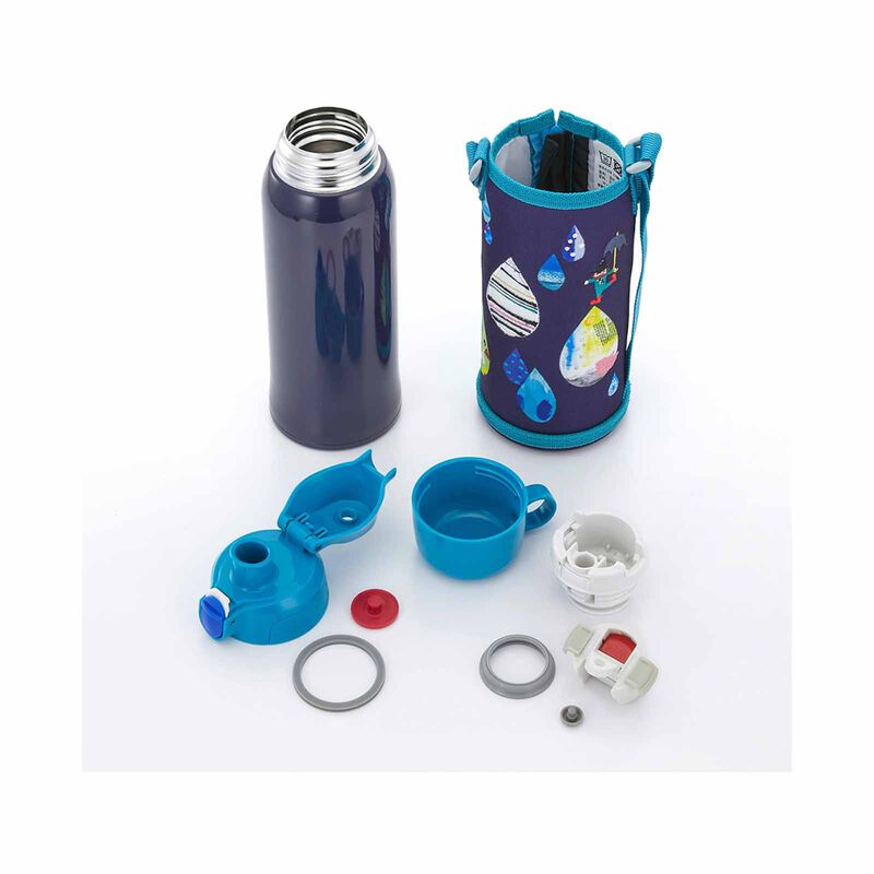 TIGER 0.8l Stainless Steel Bottle (raindrop) MBR-H08G (AS)-image 2