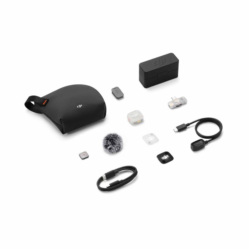 DJI Mic Mini 2s (1 Tx + 1 Mobile Rx + Charging Case) MIC MINI 2S (1 TX + 1 MOBILE RX + CHARGING CASE)-image 2