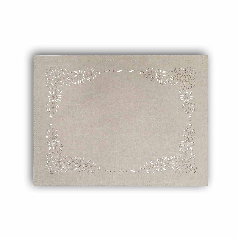 RAPEE Jardin Placemat Stone (online) JARDIPMSTO-image 2