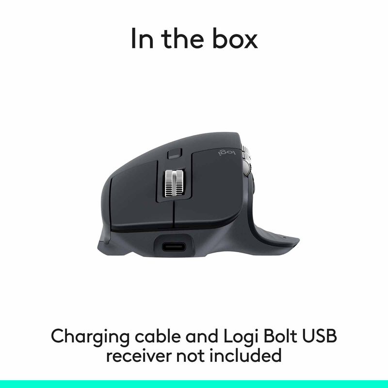 LOGITECH Mx Master 3s Bluetooth Edt Graphite (1y) 910-007502-image 3