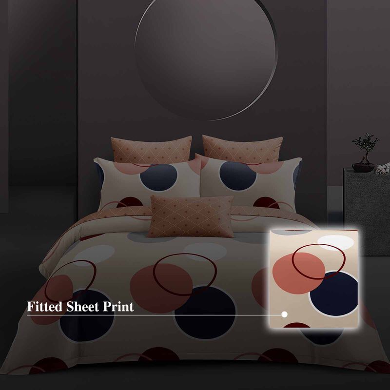 HILLCREST Hillcrest I 988tc Comfylux I Printed I Single Fitted Sheet Set I Harmony ( Oe ) 6830 I S I FS I HARMONY-image 2