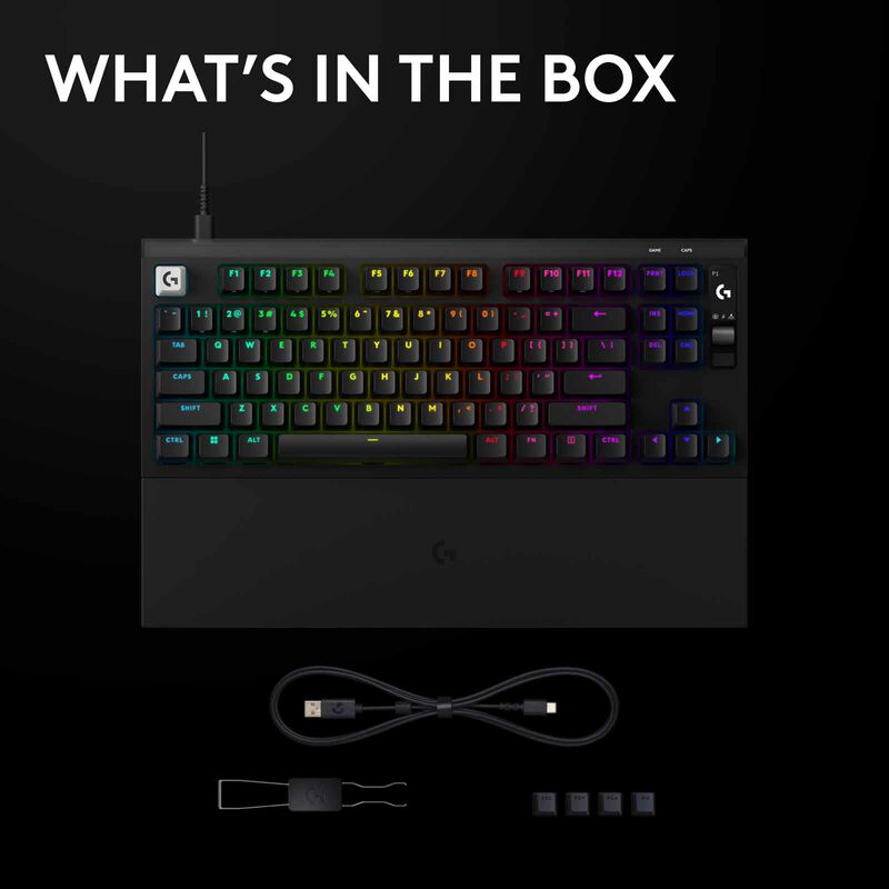 LOGITECH G Pro X2 Rapid Keyboard Analog Swt Black 920-014089-image 14