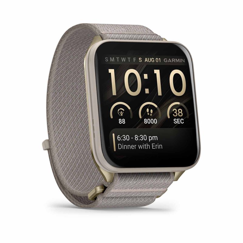 GARMIN Venu X1 French Gray With Comfort Fit Nylon Band GM-010-02980-33-image 5