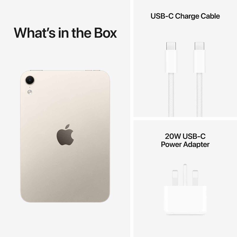 APPLE Ipad Mini Wi-fi 128gb With Standard Glass - Starlight MJ6J4ZP/A-image 10