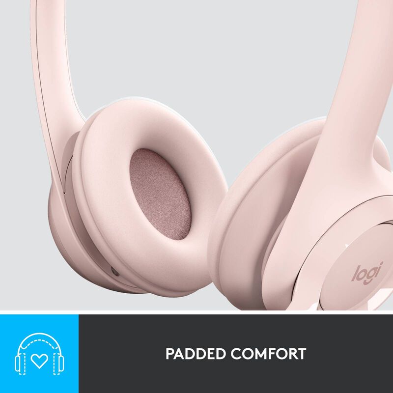 LOGITECH H390 Usb Stereo Headset Rose (2y) 981-001282-image 7