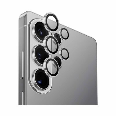 UNIQ Optix Aluguard Galaxy S26 Ultra Camera Lens Protector - Sterling (silver) UNIQ-GS26U-ALENSSIL