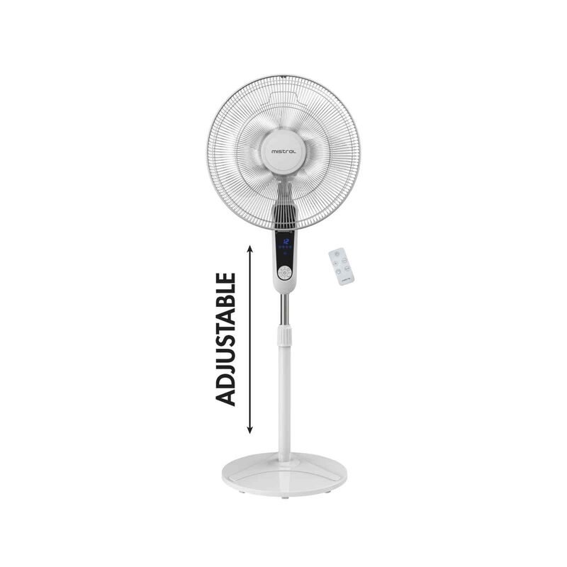 MISTRAL 16 In Dc Stand Fan -white MSF1630DR-image 3
