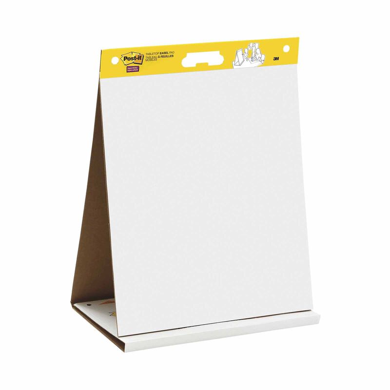 3M POST-IT Easel Pad Tabletop 20x23in 563R-image 2