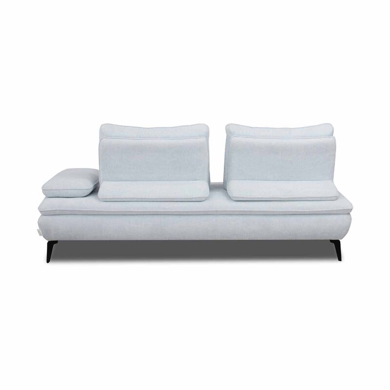 MUZE 2 Seater 1 Arm (fab) Cat A Blue Fabric Sofa SORA-image 4