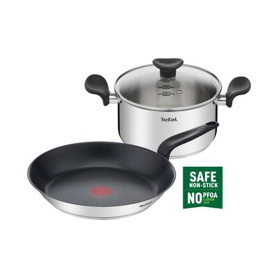 TEFAL Stainless Steel 2 Pcs Set E3092s E3092S