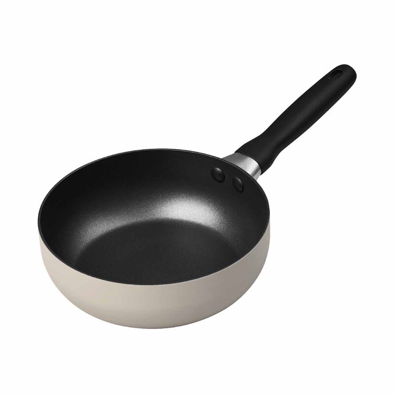 MEYER Bauhaus Nonstick 24cm/3.3l Saucier (warm Grey) 13766-image 1