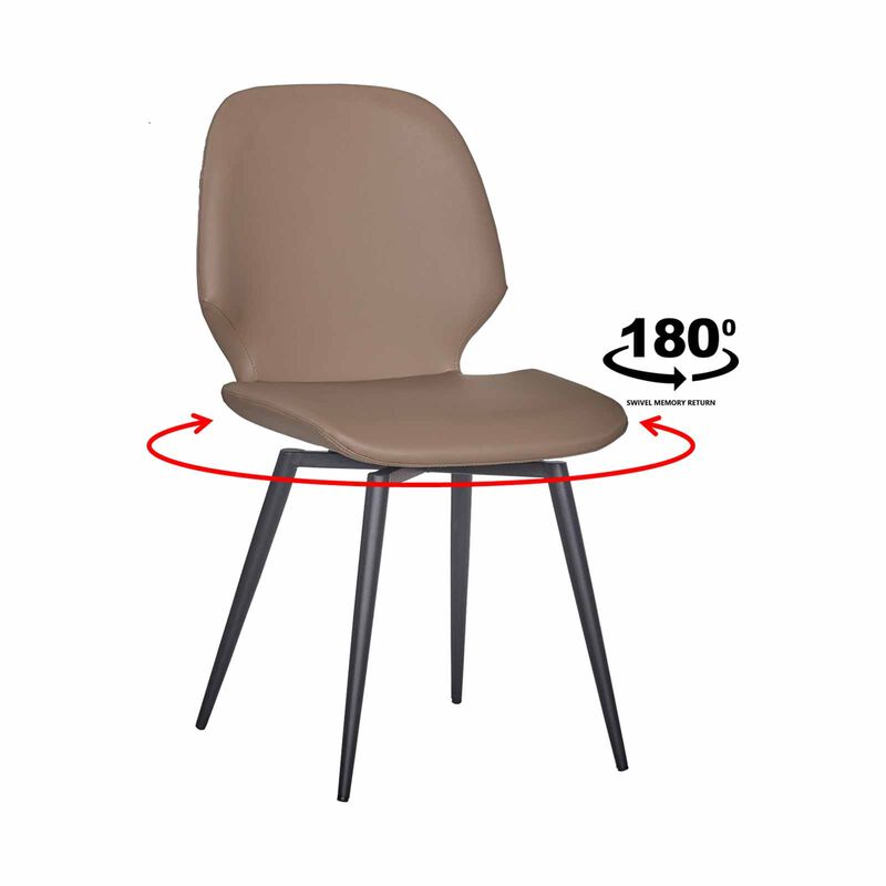 Swivel Dining Chair NEW HACTON-image 4