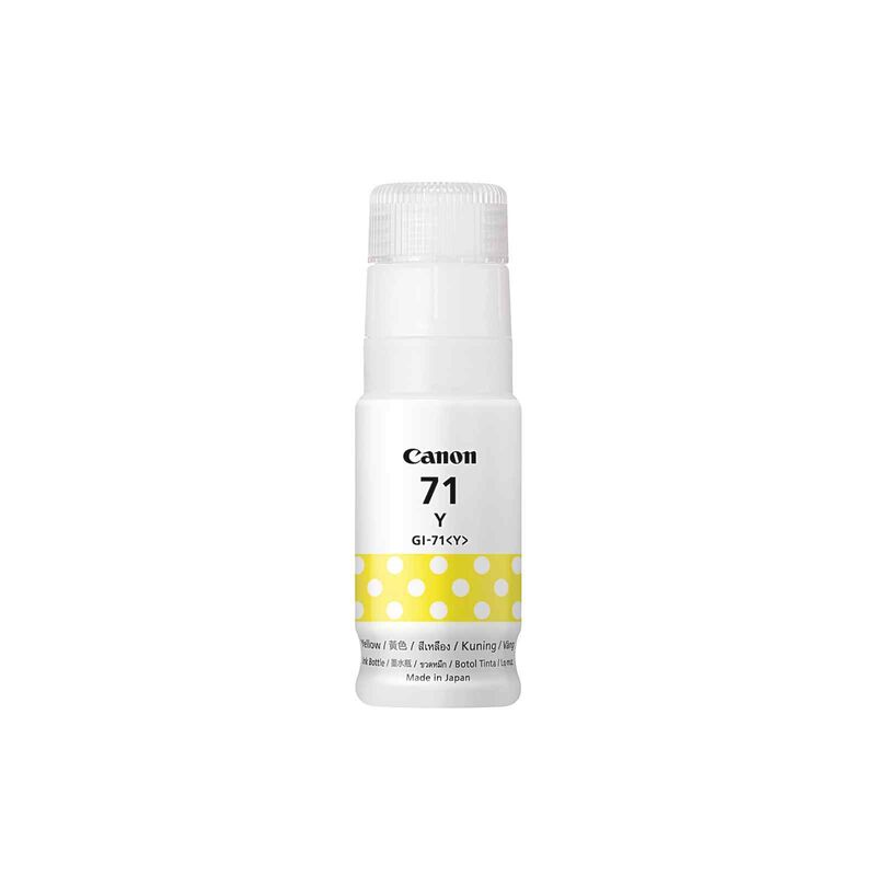 CANON Yellow Ink Bottle GI-71Y-image 1