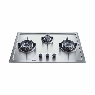 TECNO 86cm 3 Burners Stainless Steel Hob (exclude Installation) TS 8633TRSV