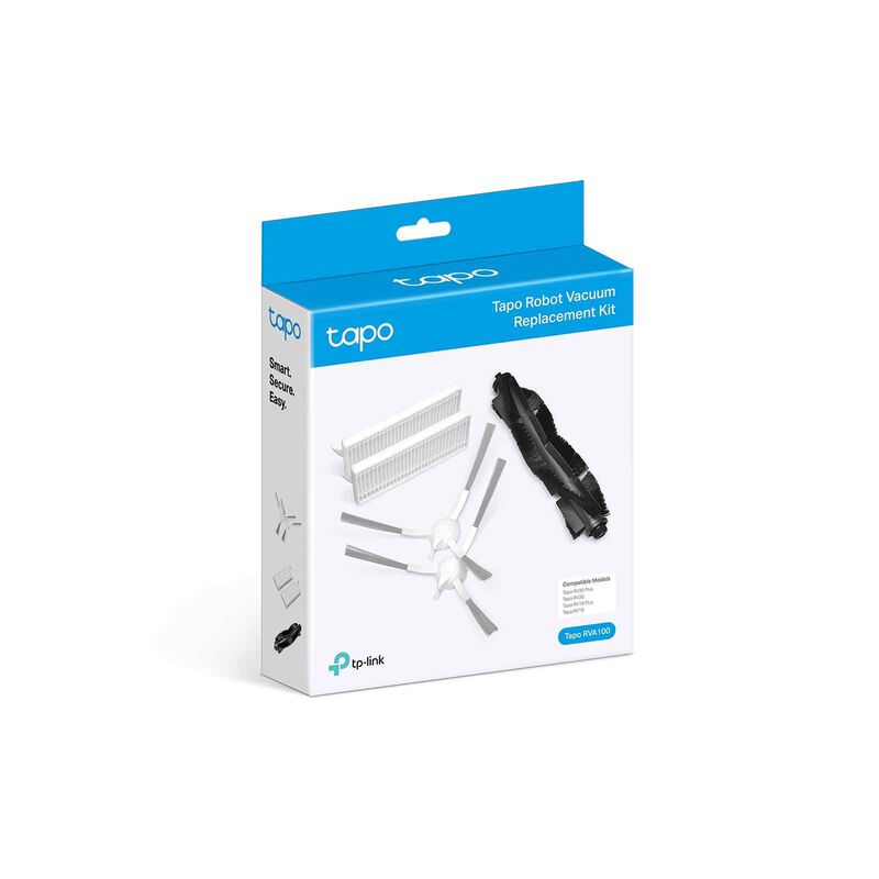 TP LINK 1 Main Brush +2side Brushes +2 Hepa Filter RVA100-image 2