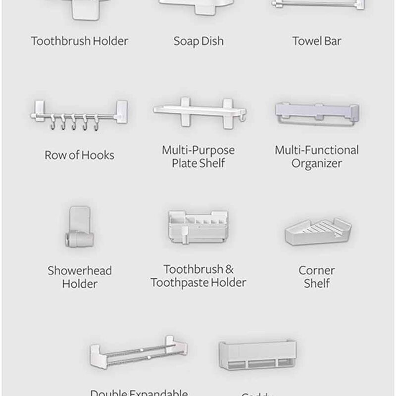 3M COMMAND Command Toothbrush & Toothpaste Holder 17721 17721-image 4