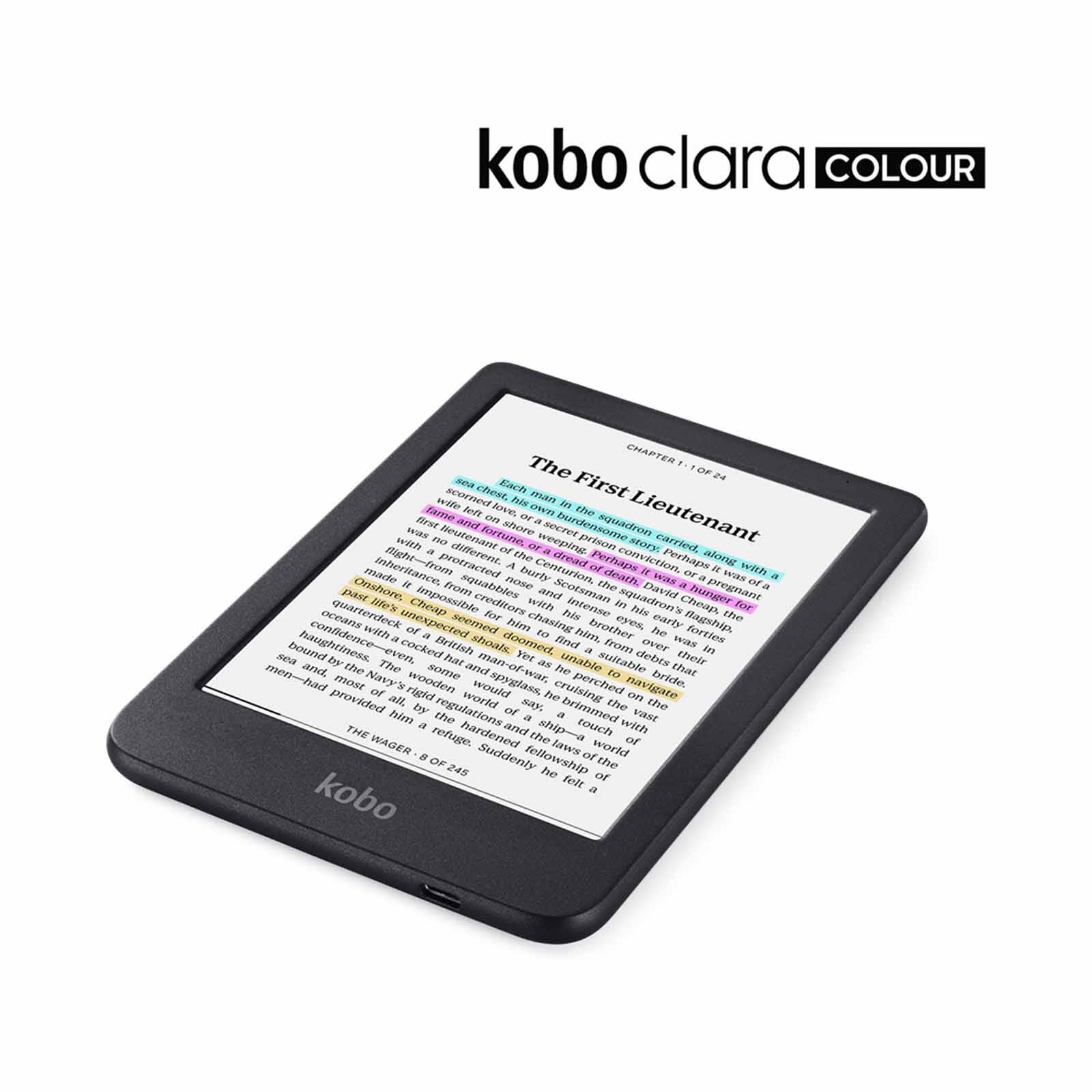 Shop RAKUTEN KO Kobo Clara Colour (black) Kaleido 3 N367-KU-BK-K