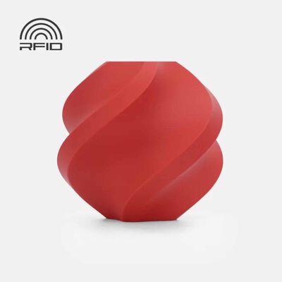 BAMBU LAB Pla Matte - Scarlet Red - With Reusable Spool BAM-A01-R1-1.75-1000-SPL