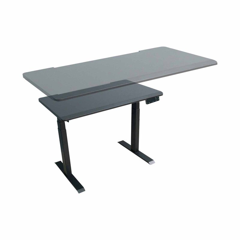 TABLEHOLIC Electric Height Adjustable Table (black) - 140x70cm E-DESK-image 4