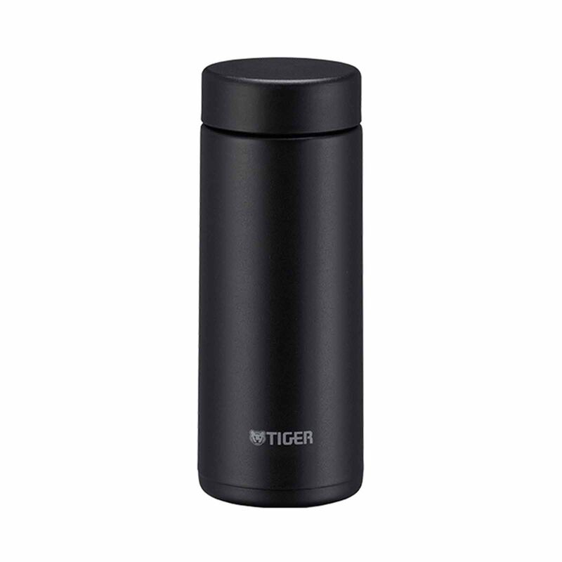TIGER 0.35lt Screw Lid Stainless Steel Bottle (stone Black) MMZ-W035 (KK)-image 1