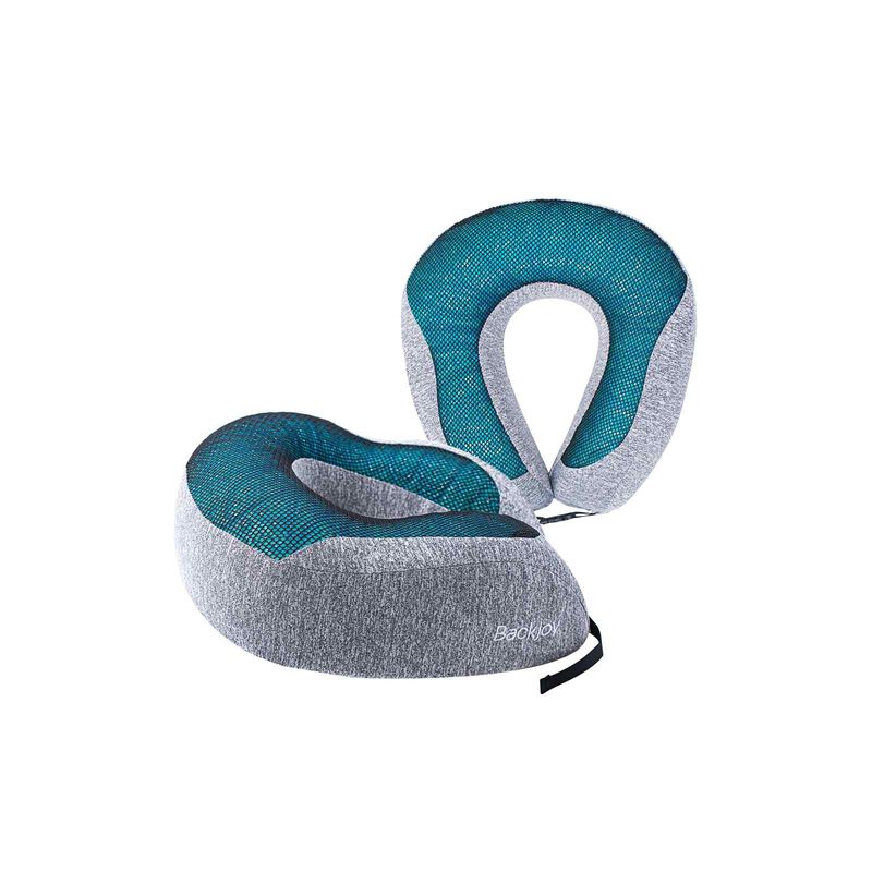 BACKJOY Neck Pillow W Cooling Gel Pebble PLNCK003-image 3