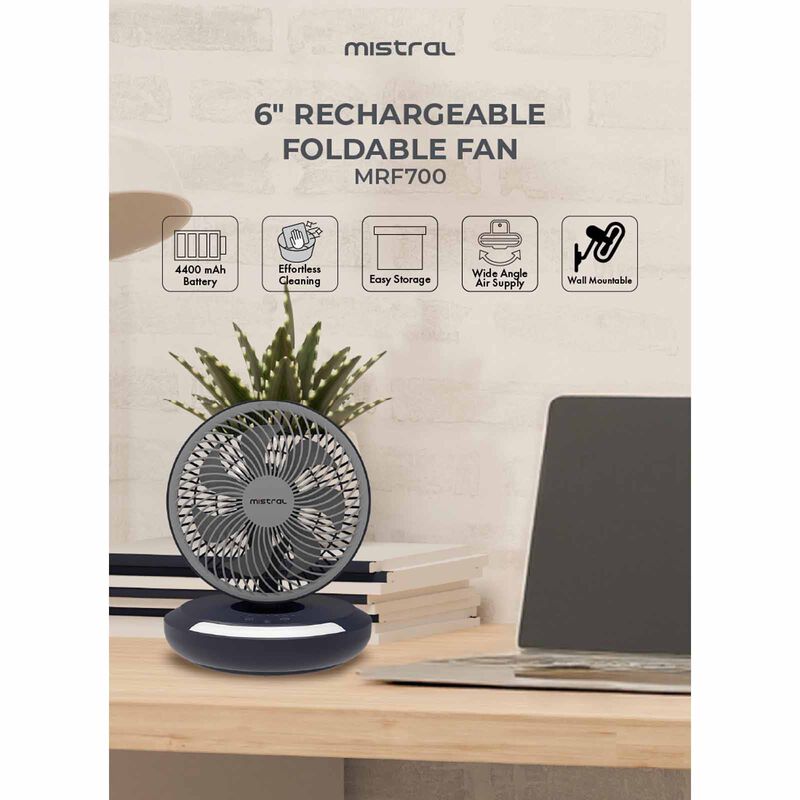 MISTRAL 6 In Bldc Foldable Desk Fan MRF700-image 2