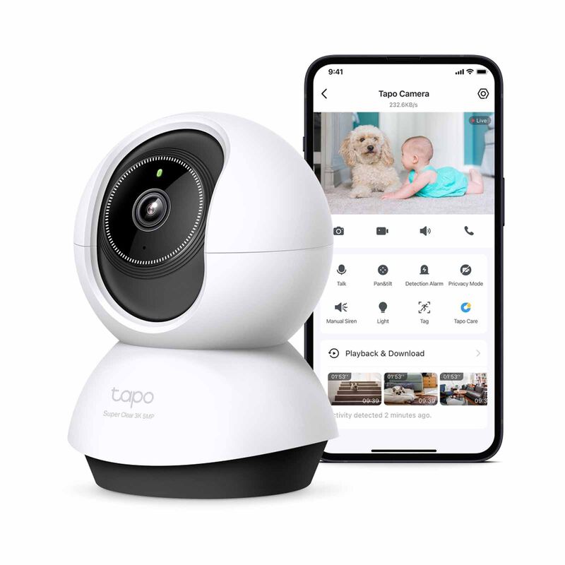 TP LINK Pan/tilt Ai Home Security Wi-fi Camera TPL-TC74-image 8