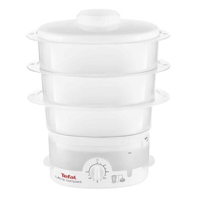 TEFAL Ultra Compact Bpa Free Food Steamer VC1511