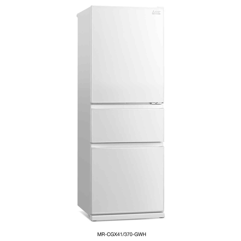 MITSUBISHI 3 Dr Fridge (net 266l) (glass White) MR-CGX41EN-GWH-P-image 2