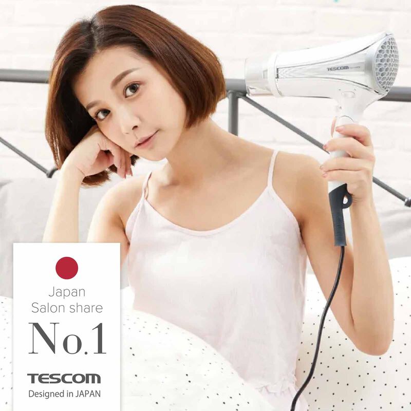 TESCOM Negative Ion Hair Dryer (1500w) TID1100SG-W-image 7