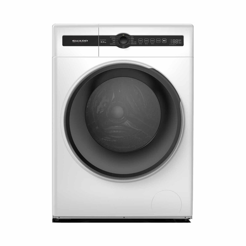 SHARP Front Load Washer (8.5kg) ES-FH85BG-W-image 1