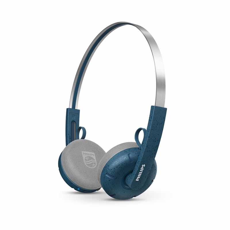 PHILIPS Wireless On-ear Retro Design Headphones - Teal TAH2000TL/97-image 1
