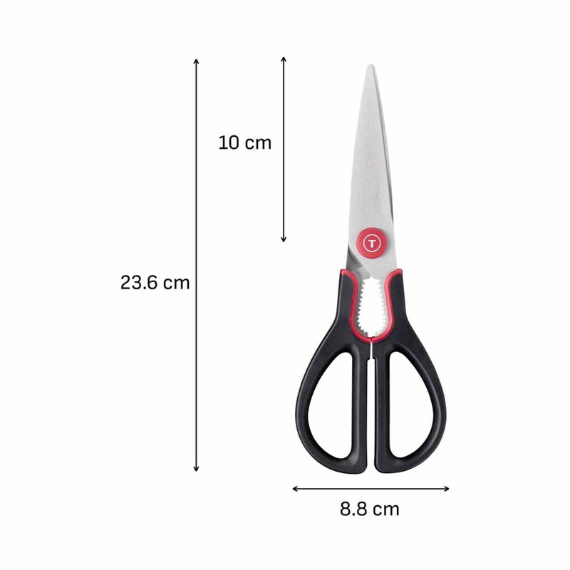 TEFAL Ingenio+ 3-in-1 Detachable Scissors - Red K19912-image 3