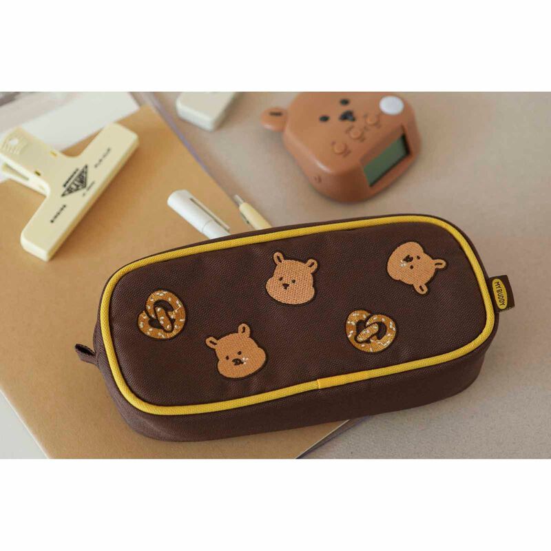 DAILYLIKE Mybuddy Pencil Pouch Pretzel-image 2