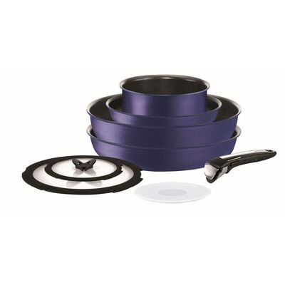 TEFAL Ingenio Expertise Blue 8pc Set L67290