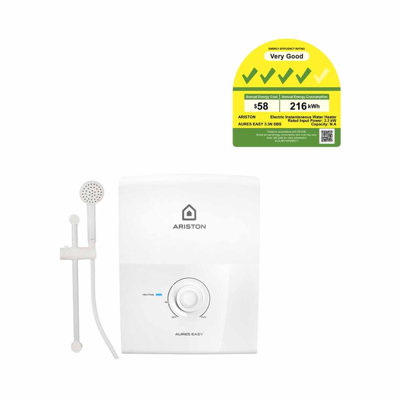 ARISTON Instant Water Heater (easy Maintenance) AURES EASY 3.3N SBS-image 1