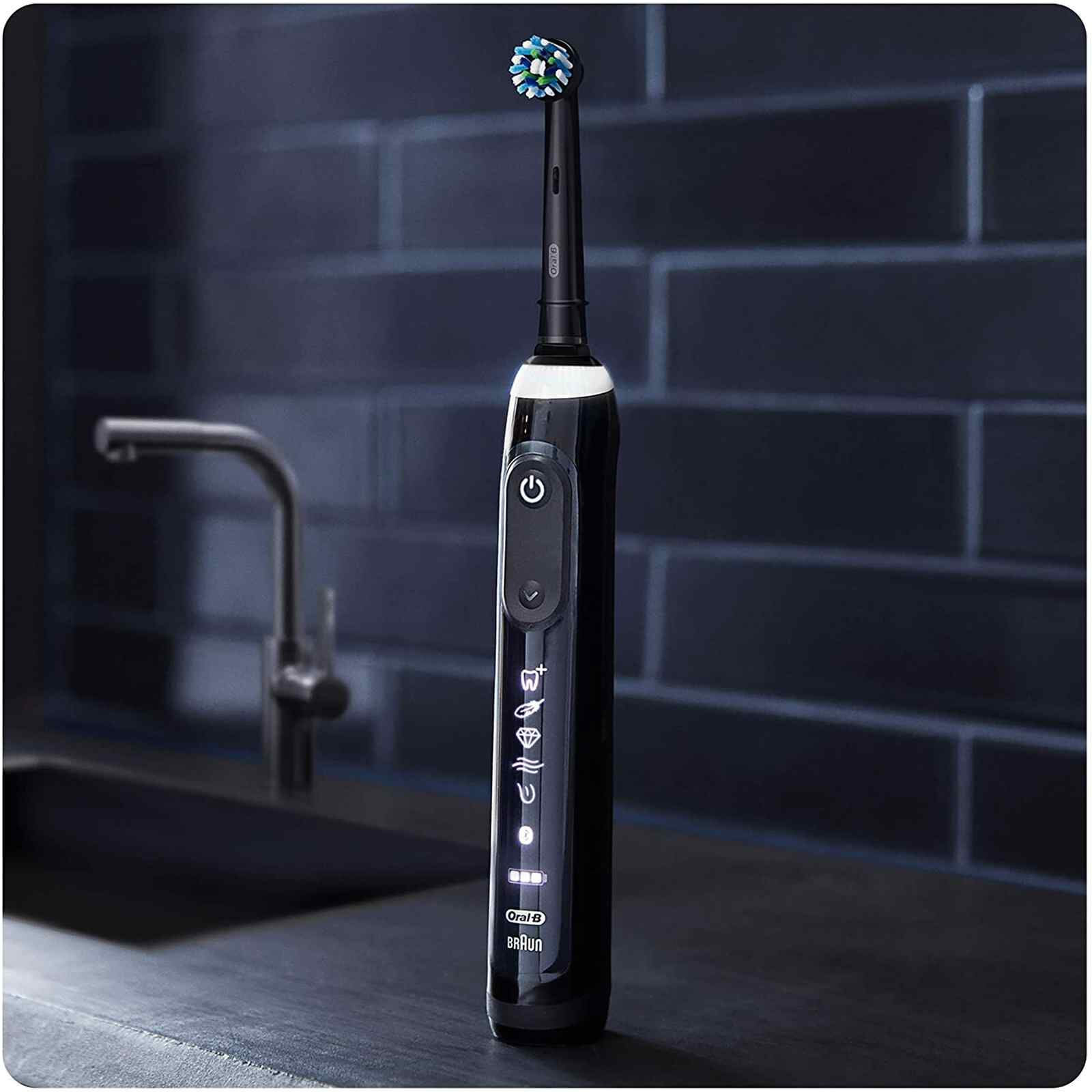 ORAL-B Genius 9000 Black Electric Toothbrush Powered By Braun D701