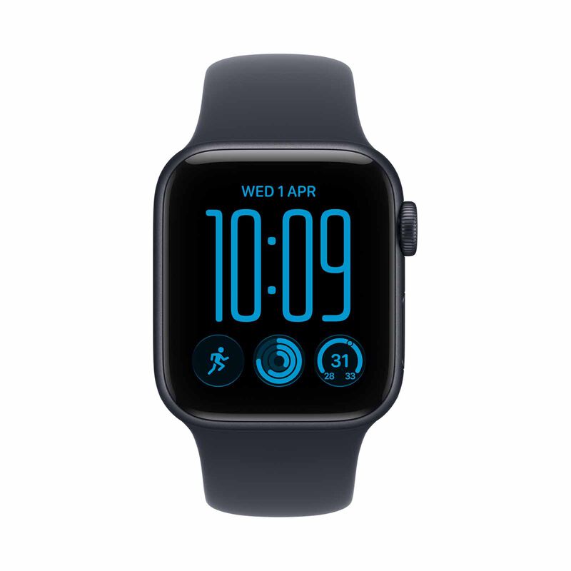 APPLE Watch Se 3 Gps + Cellular 40mm Midnight Aluminium Case With Navy Blue Sport Band - S/m MJLG4X/A-image 1
