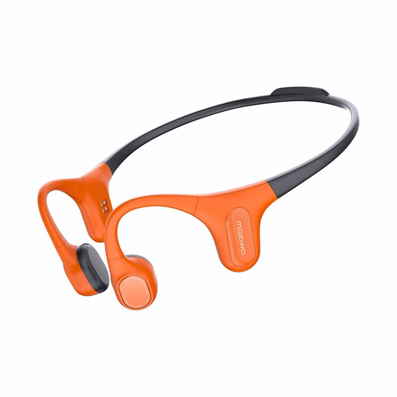 MOJAWA Open Ear Bone Conduction Headphone - Black/orange AERRA MA-BO-GL-01-image 1