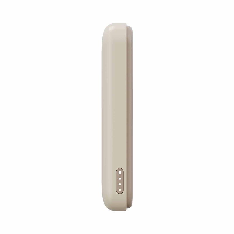 BAZIC Gopower Snap 5k, 3in1 5000mah Wireless Powerbank With Apple Watch Charger - Latte GPW-SNAP5K-BRN-image 2
