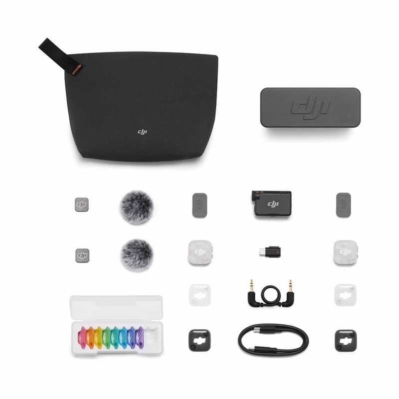 DJI Mic Mini 2s (2 Tx + 1 Rx + Charging Case) MIC MINI 2S (2 TX + 1 RX + CHARGING CASE)-image 1