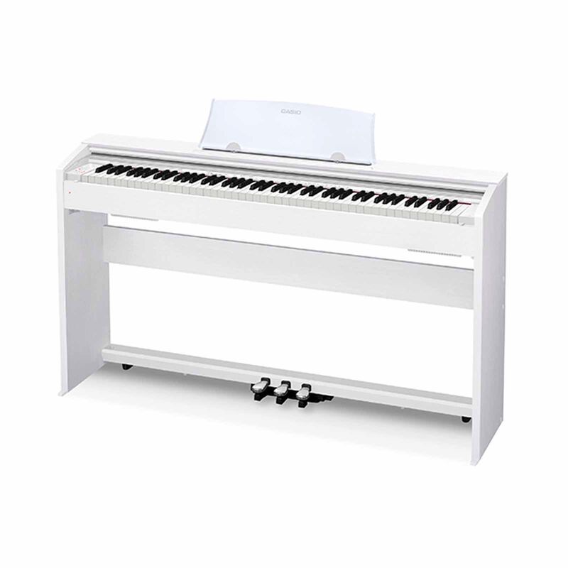CASIO Digital Piano - White PRIVA PX-770WE-image 2